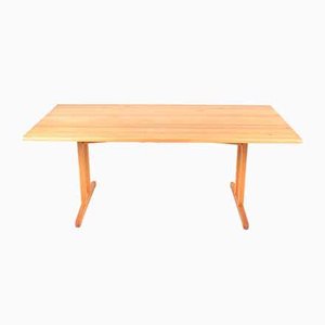 Dining Table in Solid Scandinavian Pine from Søborg Furniture, 1960s-FK-835163