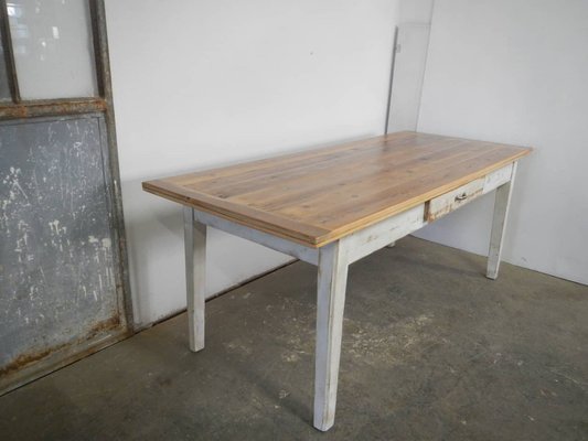 Dining Table in Spruce, 1970s-WWQ-1794228