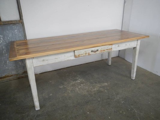 Dining Table in Spruce, 1970s-WWQ-1794228