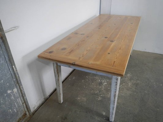 Dining Table in Spruce, 1970s-WWQ-1794226