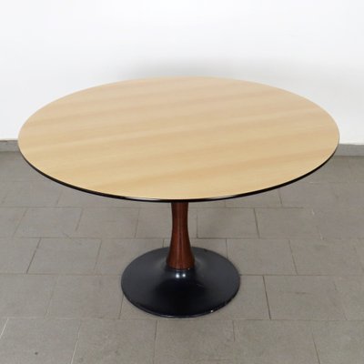 Dining Table in Steel and Wood-JUN-1811941