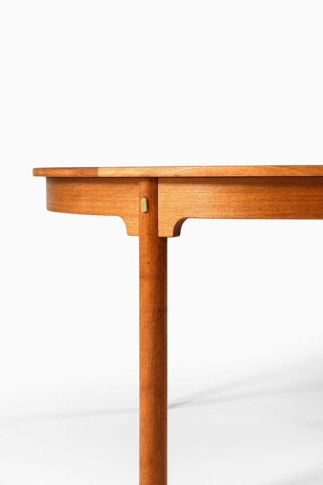 Dining Table in Teak and Brass by Børge Mogensen, 1959