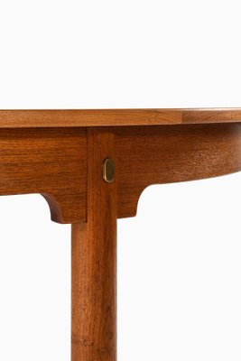 Dining Table in Teak and Brass by Børge Mogensen, 1959-SC-1771428