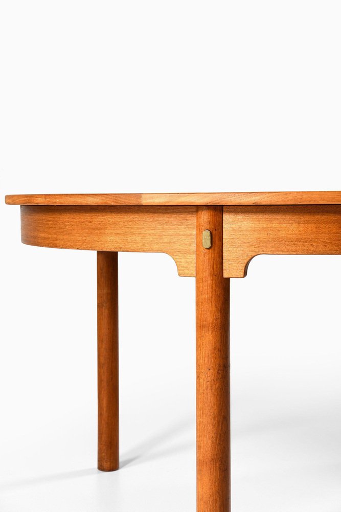 Dining Table in Teak and Brass by Børge Mogensen, 1959