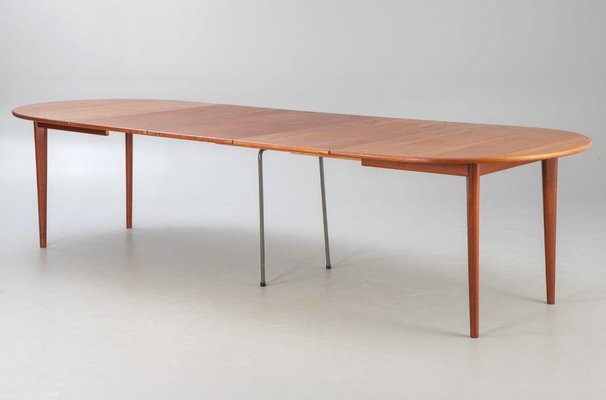 Dining Table in Teak, Denmark, 1960s-YZQ-1721173