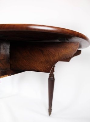 Dining Table of Mahogany with Extension Plates, 1840s-UY-1005712