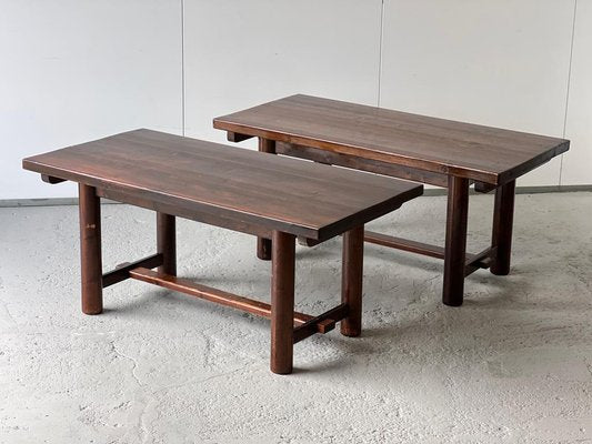 Dining Tables and Chairs by Georges Robert, 1960, Set of 10s-SSK-1735506