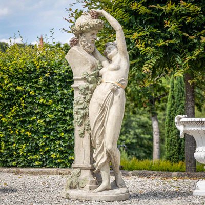 Dionysus Group Garden Sculpture, 20th Century-VEI-2021293