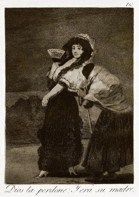 Dios la perdone: y era su madre - Original Etching by Francisco Goya - 1868 1868-ZCI-761543