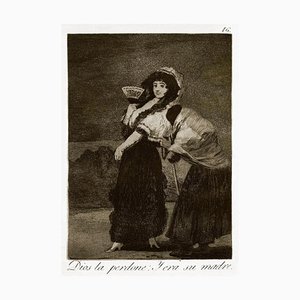 Dios la perdone: y era su madre - Original Etching by Francisco Goya - 1868 1868-ZCI-761543