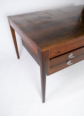 Diplomat Desk in Rosewood by Finn Juhl for France & Son, 1960s-UY-852234