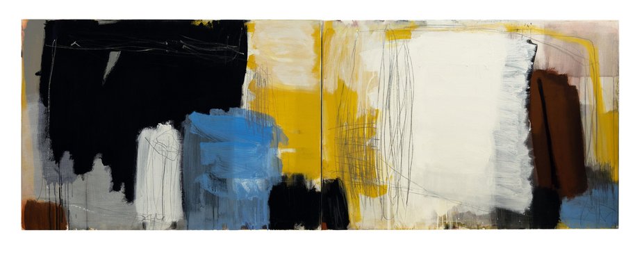 Diptych Pierre-Alain Michel, Untitled, 2021, Acrylic on Canvas-CHG-916164