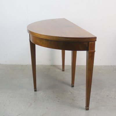 Directoir Mahogany Folding Table, 1890s-NE-1787666