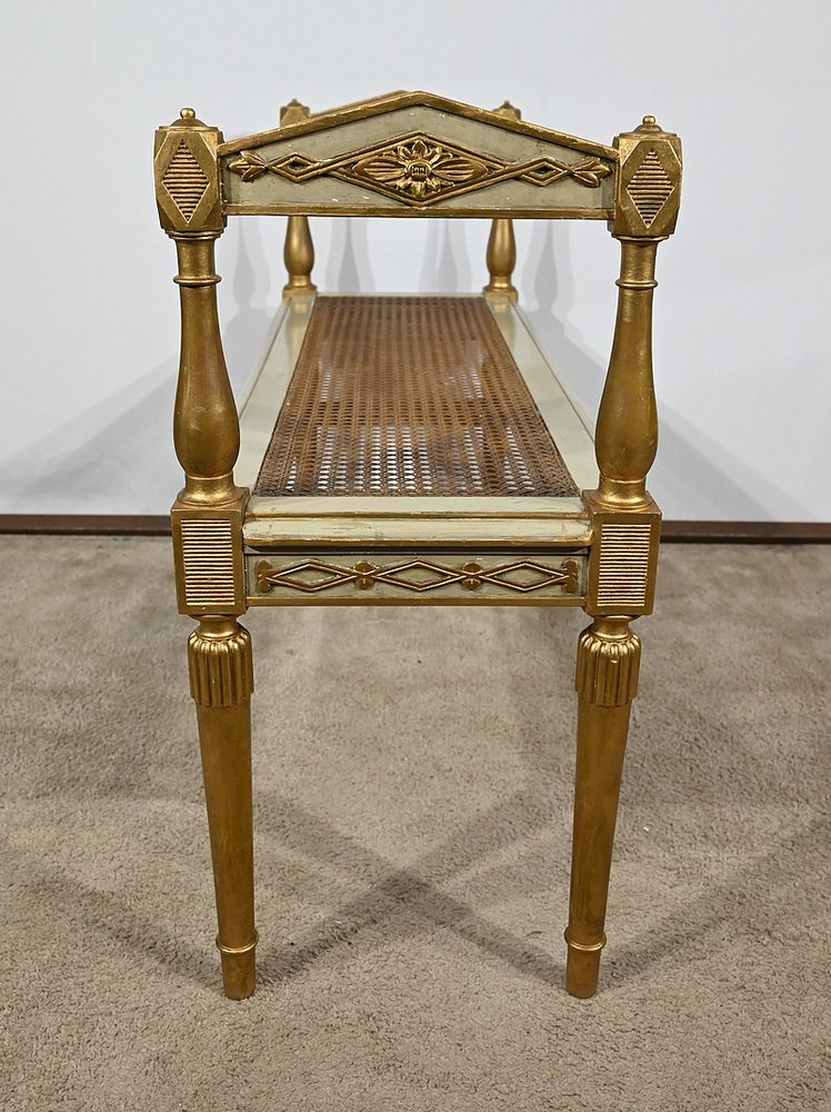 Directoire Bench, Late 19th Century