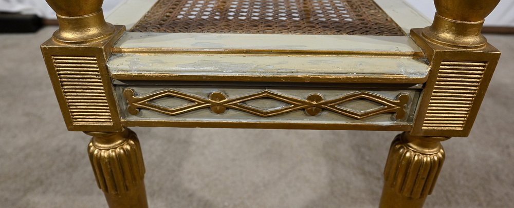 Directoire Bench, Late 19th Century