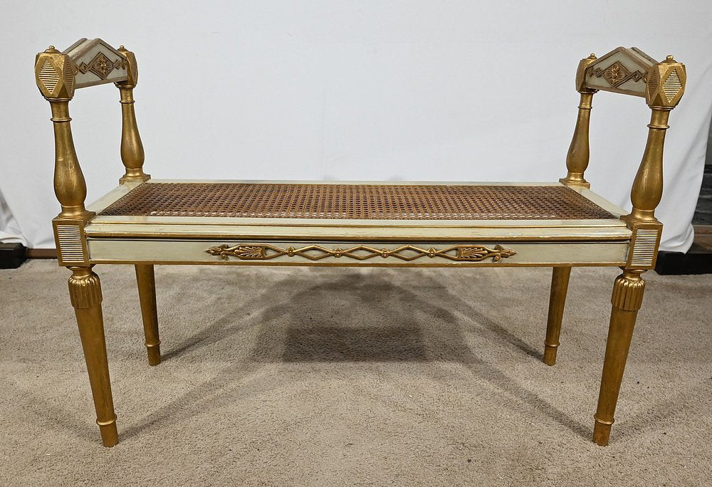 Directoire Bench, Late 19th Century