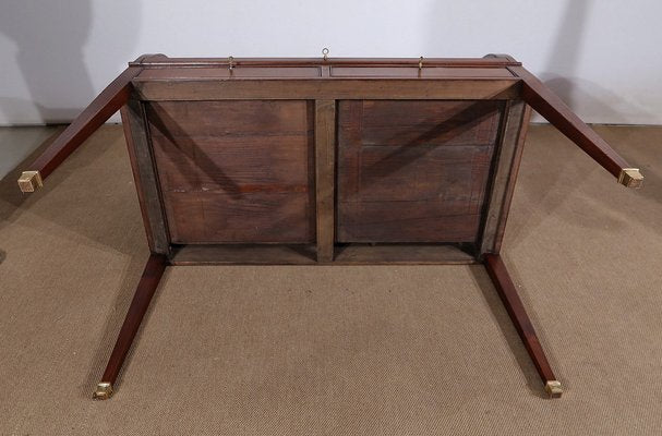 Directoire Mahogany Cylinder Desk, Early 19th Century-RVK-1406251