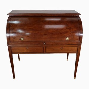 Directoire Mahogany Cylinder Desk, Early 19th Century-RVK-1406251