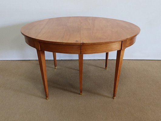 Directoire Period Oval Table, Late 19th Century-RVK-1115015