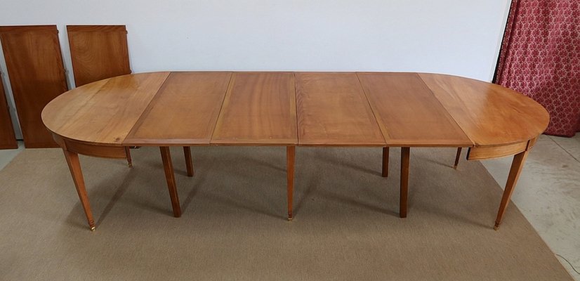 Directoire Period Oval Table, Late 19th Century-RVK-1115015