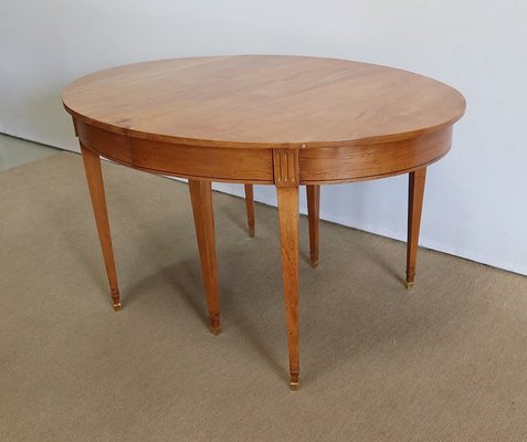 Directoire Period Oval Table, Late 19th Century-RVK-1115015