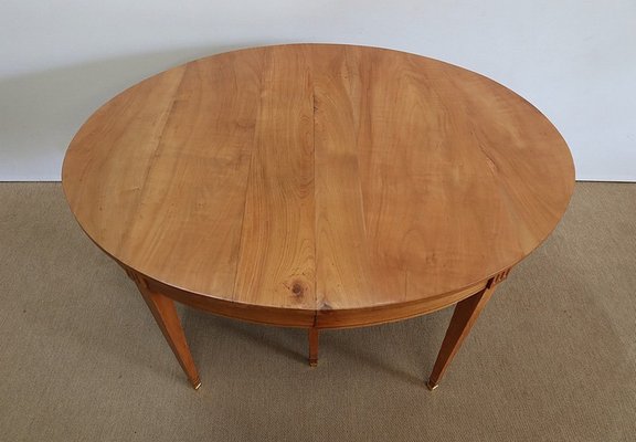 Directoire Period Oval Table, Late 19th Century-RVK-1115015