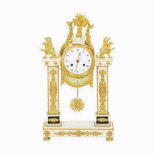 Directoire Period Portico Clock-CEJ-915306