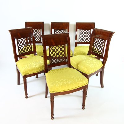 Directoire Style Chairs in the style of G. Jacob, France, 18th-Century, Set of 6-KMT-1261773