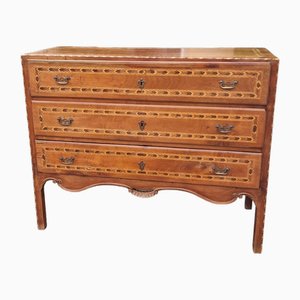 Directory Chest of Drawers in Walnut and Cherry Inlays, 1740-KMR-2022561