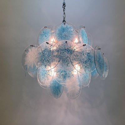 Disc Chandelier by Vistosi, 1970s-BGP-1351411