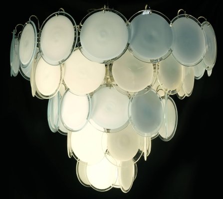 Disc Chandeliers from Vistosi, Murano, 1970, Set of 2-MBH-1032265