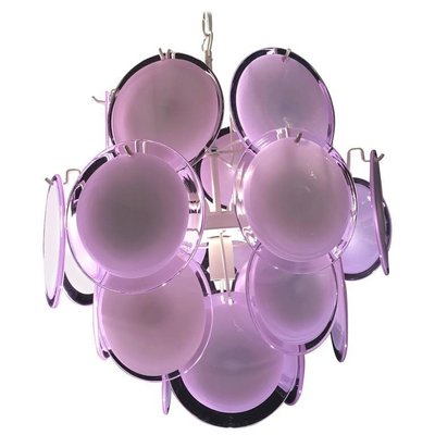 Disc Murano Chandelier from Vistosi, 1970s-MBH-1032217