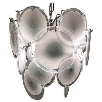 Disc Murano Chandelier from Vistosi, 1970s-MBH-1032178