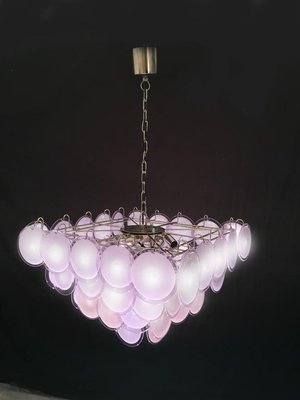 Disc Murano Chandelier from Vistosi, 1970s-MBH-1032221