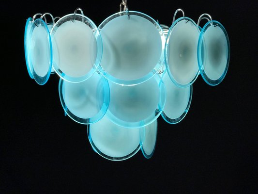 Disc Murano Chandelier from Vistosi, 1970s-MBH-1031994