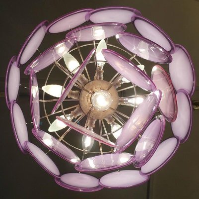 Disc Murano Chandelier from Vistosi, 1970s-MBH-1032180