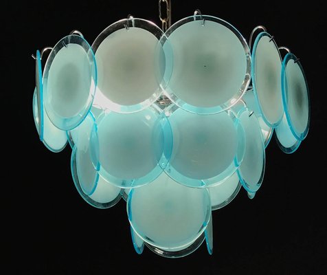 Disc Murano Chandelier from Vistosi, 1970s-MBH-1031994