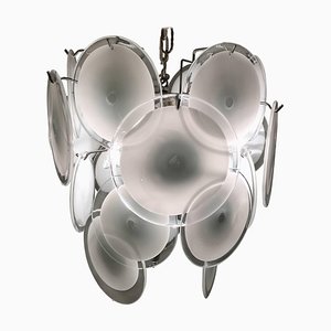 Disc Murano Chandelier from Vistosi, 1970s-MBH-1032178