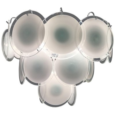 Disc Murano Chandeliers from Vistosi, 1970s, Set of 4-MBH-1032259