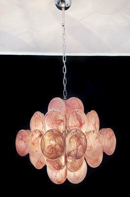 Disc Murano Glass Chandeliers, Set of 2-OVO-1253847