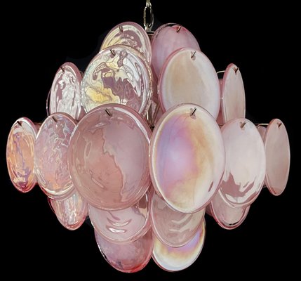 Disc Murano Glass Chandeliers, Set of 2-OVO-1253847