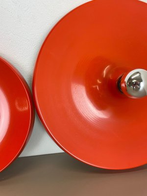 Disc Wall Lights by Honsel attributed to Charlotte Perriand, Germany, 1970s, Set of 2-QZ-1452171