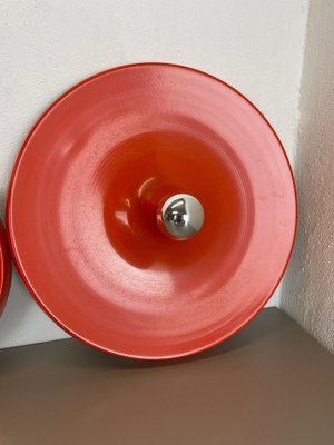 Disc Wall Lights by Honsel attributed to Charlotte Perriand, Germany, 1970s, Set of 2-QZ-1452171