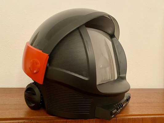 Discoverer TV in Helmet Shape with Visor from Phillips, 1980s-PYR-810041