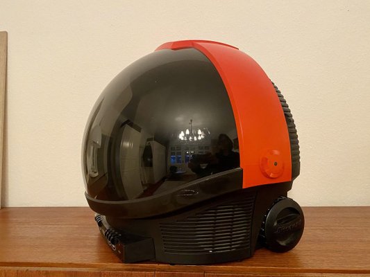 Discoverer TV in Helmet Shape with Visor from Phillips, 1980s-PYR-810041