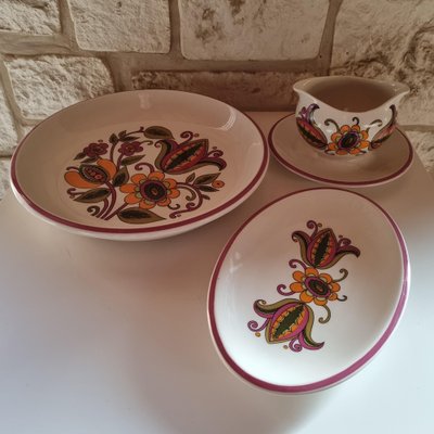 Dishes from Bali Belgium, 1970s, Set of 3-GSF-1806307