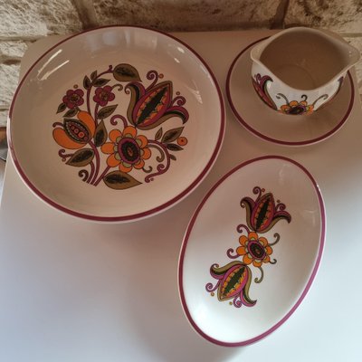 Dishes from Bali Belgium, 1970s, Set of 3-GSF-1806307