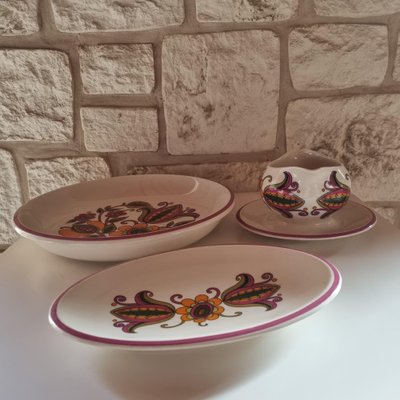 Dishes from Bali Belgium, 1970s, Set of 3-GSF-1806307