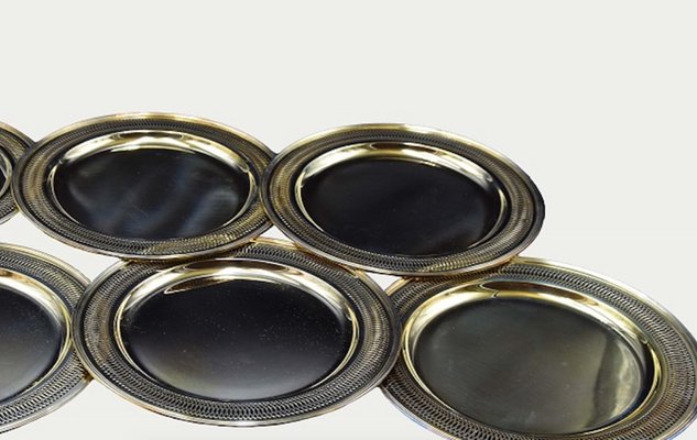 Dishes Set, 19th Century, Set of 6-ZCI-772434