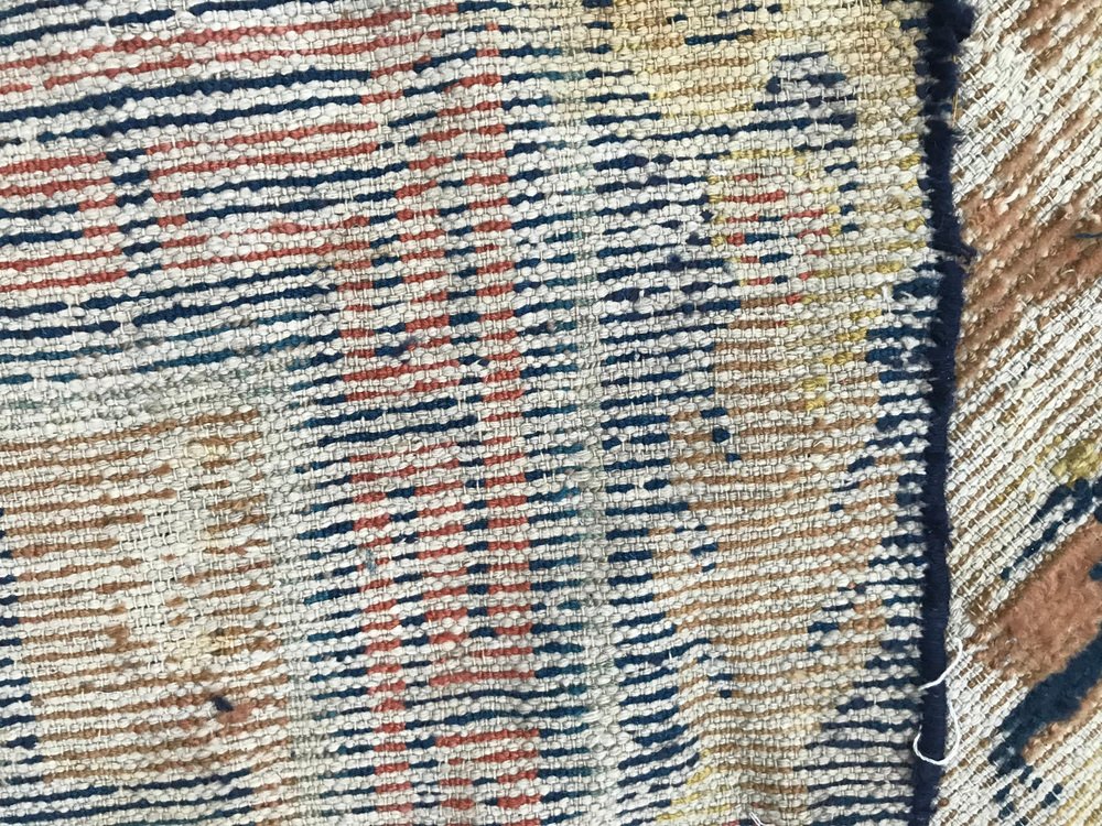 Distressed Chinese Rug